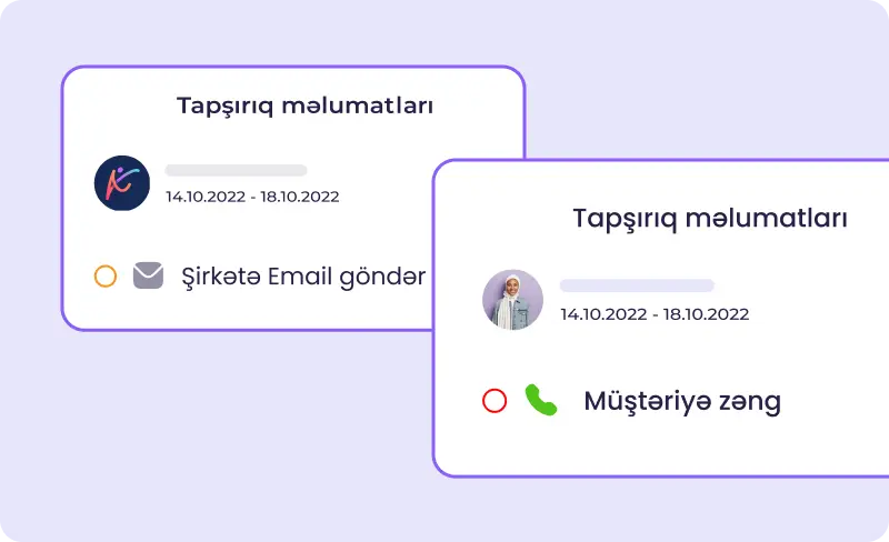 Tapşırıqlar